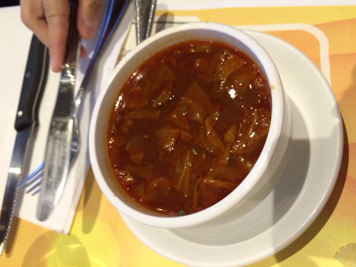 "Russian" Soup @ Copa Cafe