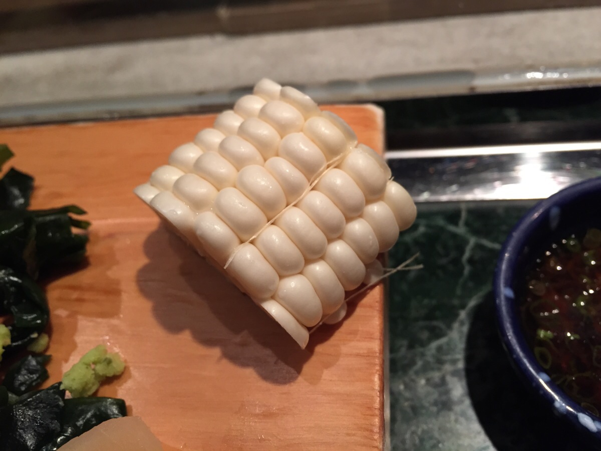 sweet white corn from hokkaido