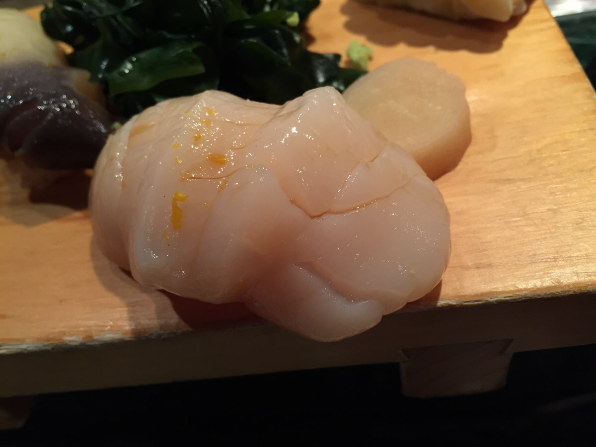 hotategai, jumbo scallop hotategai (jumbo scallop)