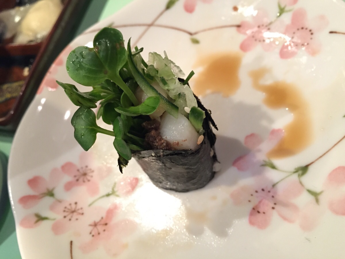 hokkigai skirt sushi hokkigai skirt sushi