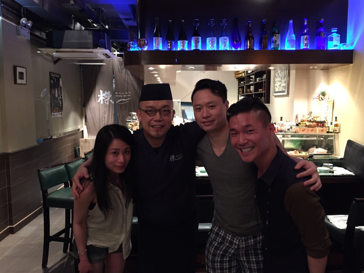 tony the chef @ ketsu sushi tony the chef @ ketsu sushi