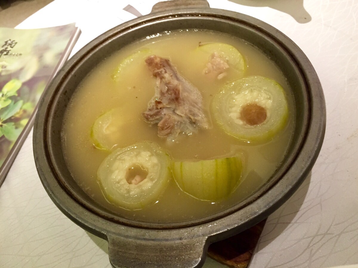 Dried Scallop and Sheng Melon Soup