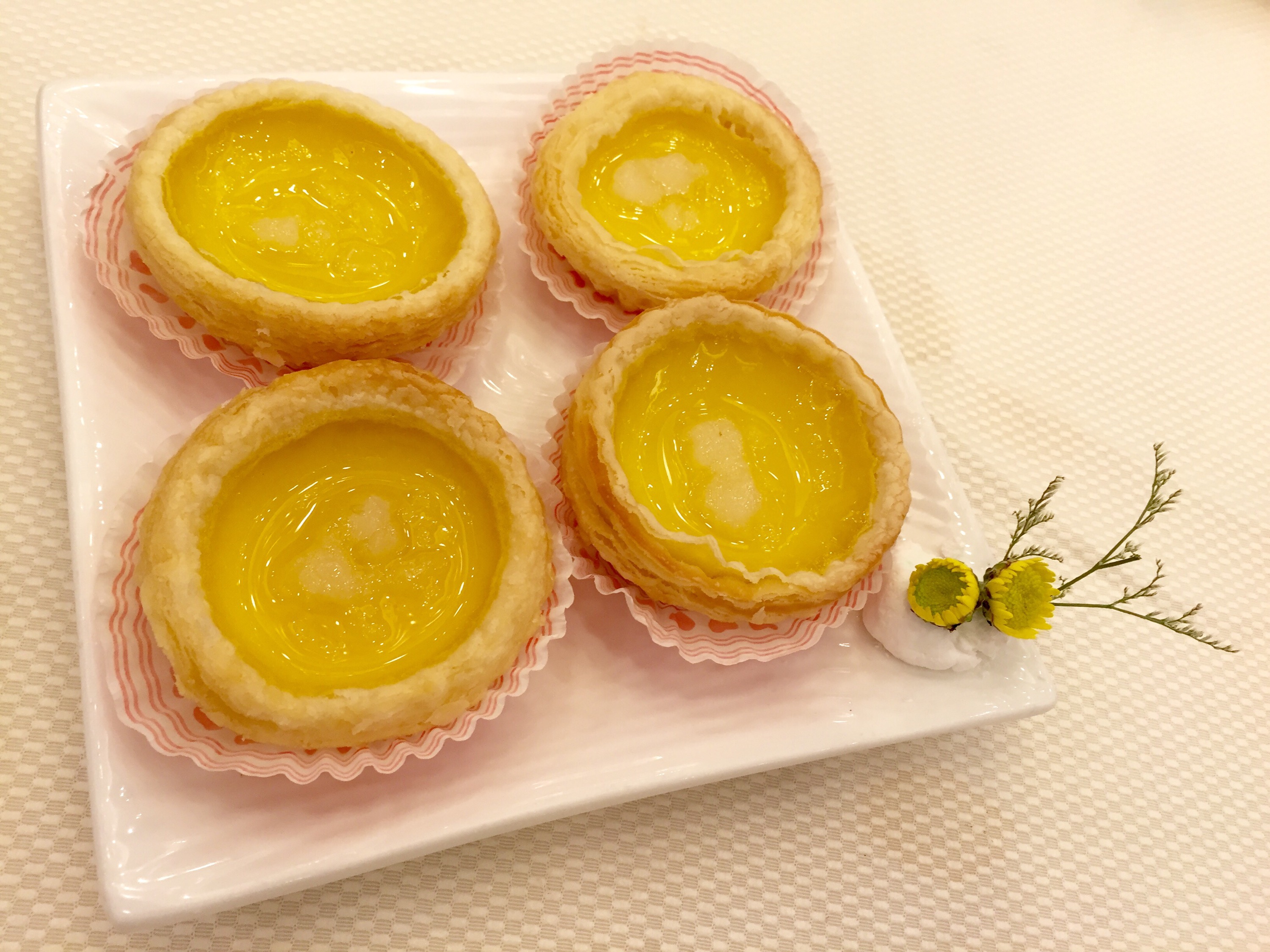 Snow Frog Egg Tarts