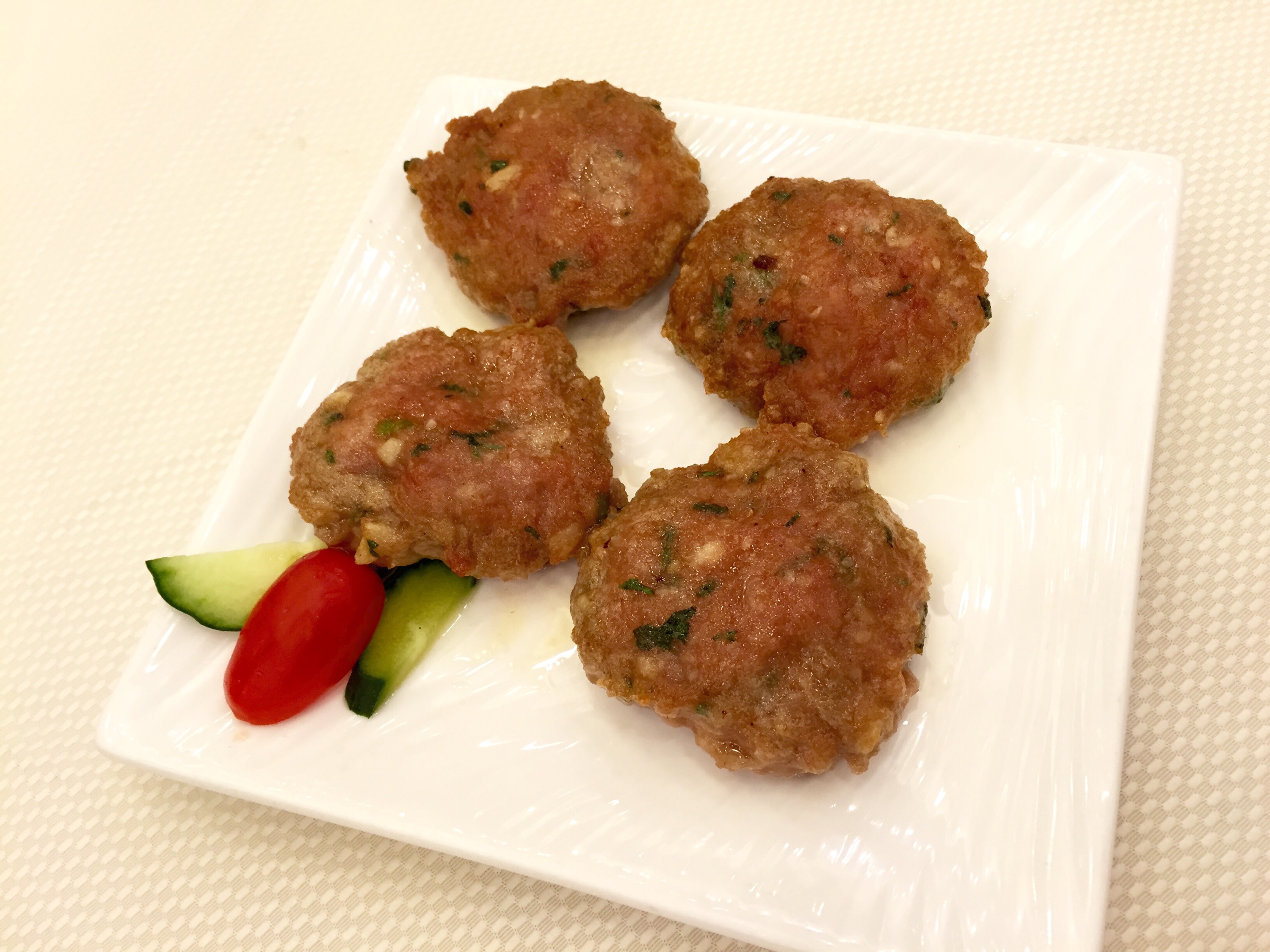 Pan Fried Mini Beef Burgers