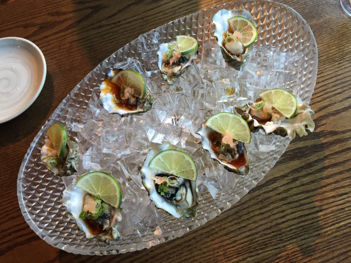 Oysters on the Half Shell @ Sushimoto