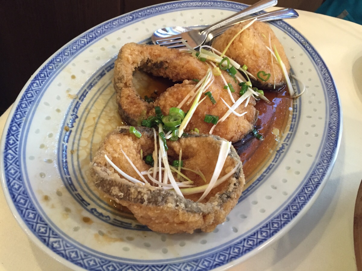 Pan Fried Black Cod with Maggi Sauce