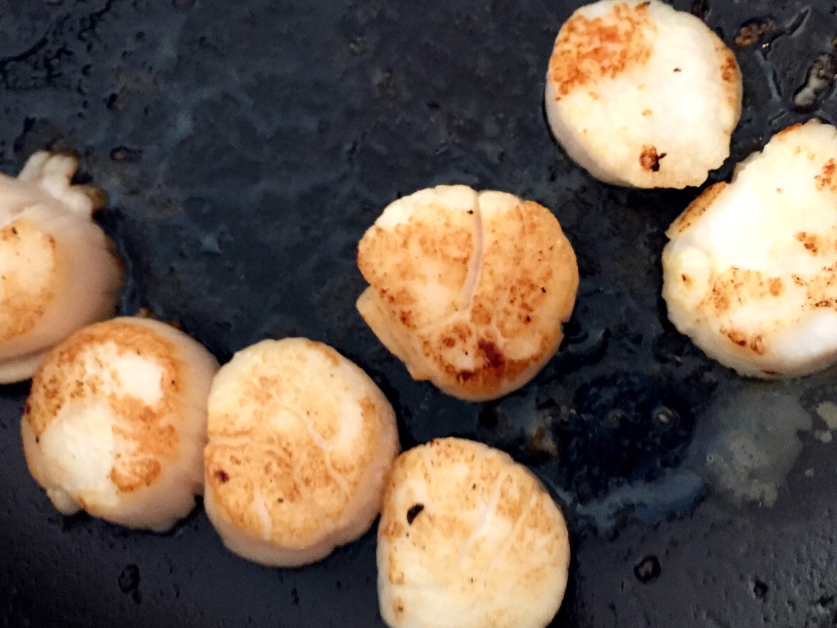 Pan Seared Scallops