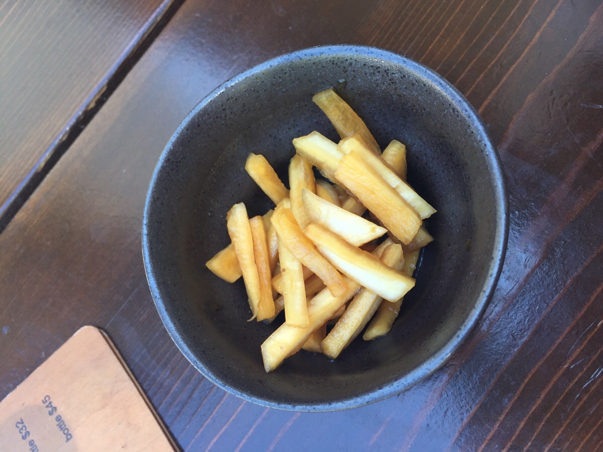 pickled parsnip