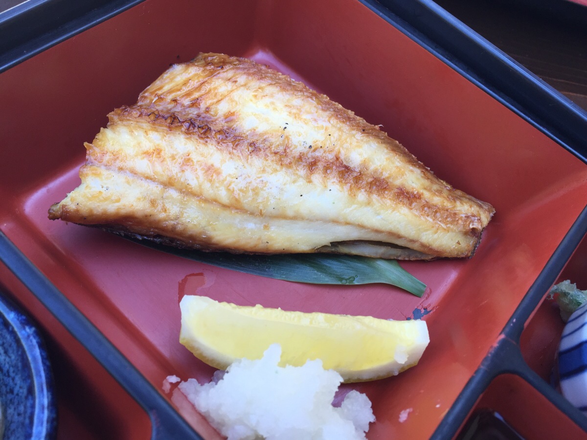 grilled saba