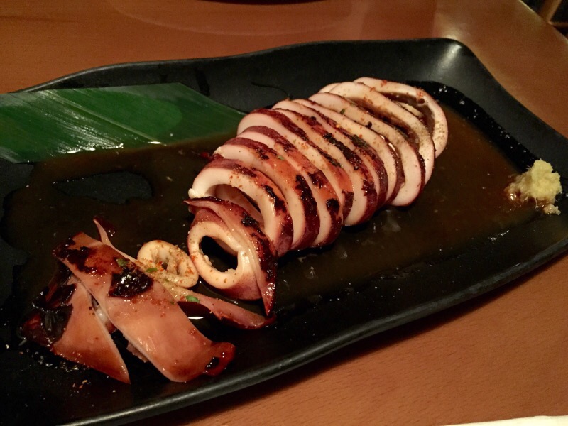 spicy grilled squid