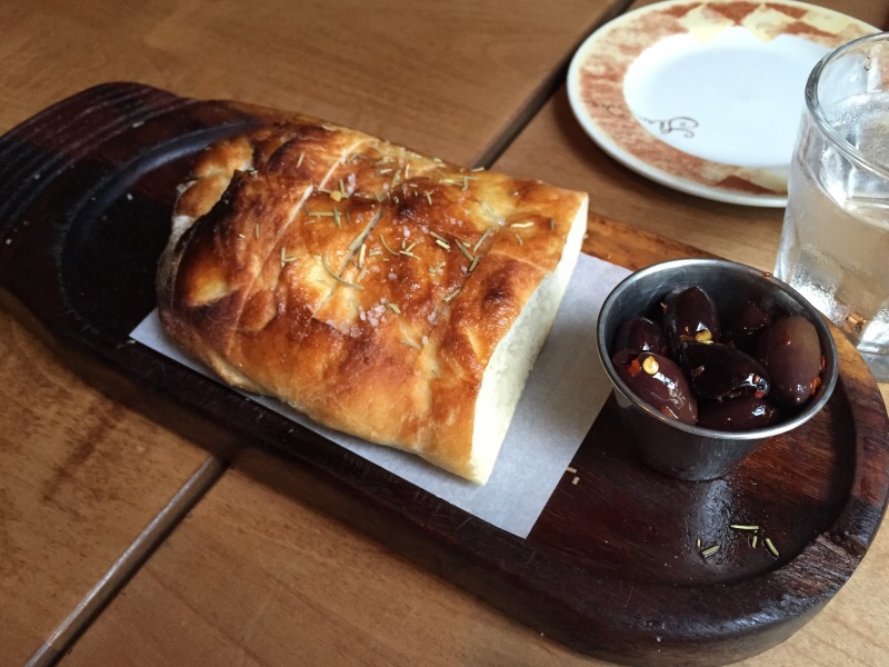 bread and olives