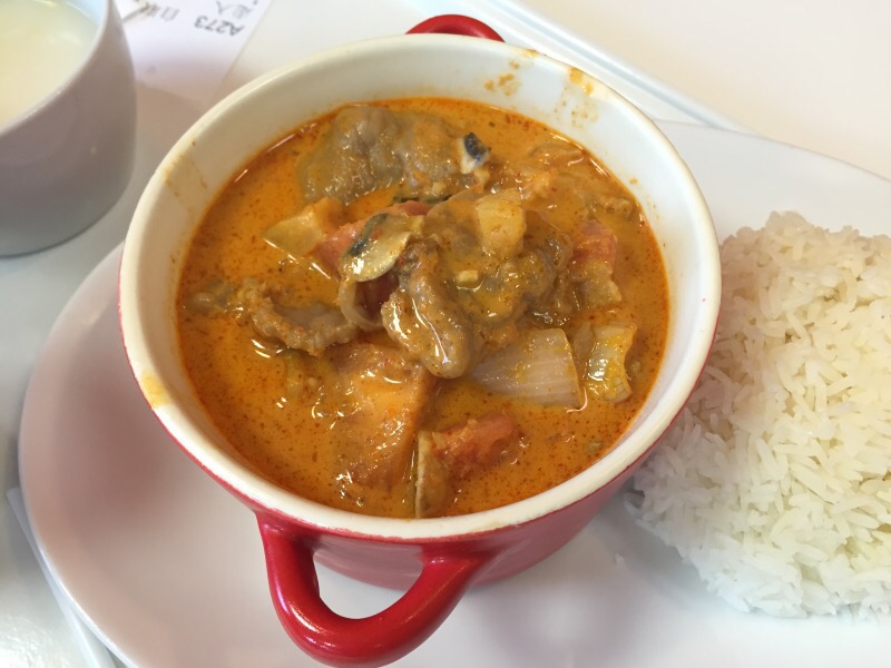 Red Curry Beef with Rice