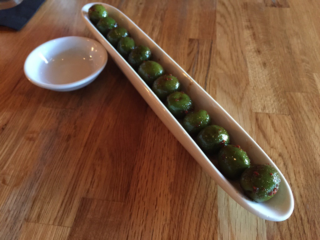 balsamic marinated olives