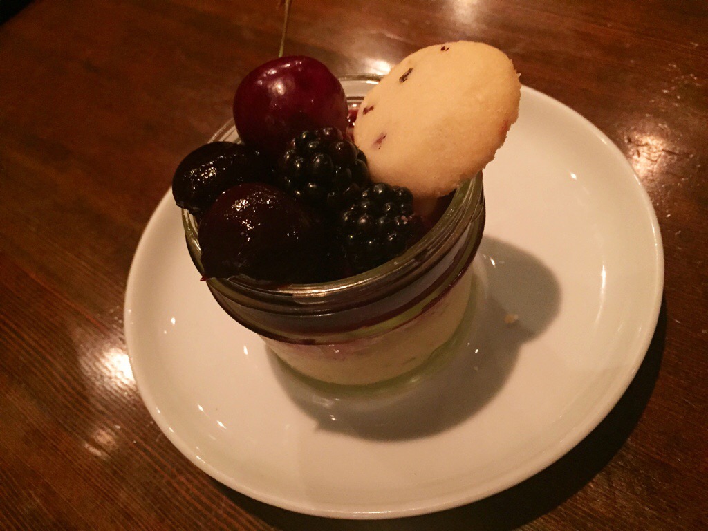 LAVENDER GINGER CHEESECAKE
