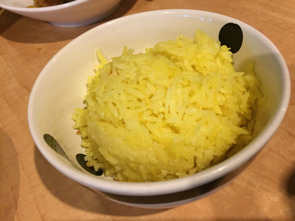 yellow ginger rice