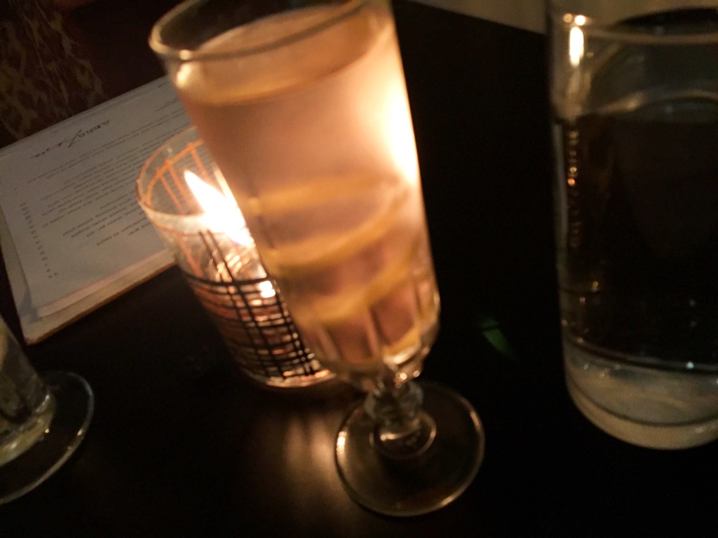 Captain's Keep - citadelle gin, cocchi rose, dry vermouth, orange, celery bitters