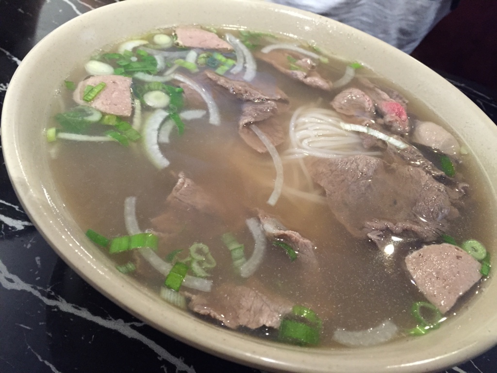 Pho with Steak and Beef Ball
