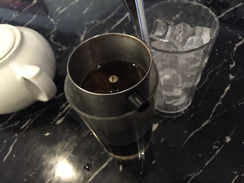 Vietnamese Coffee with Milk and Ice