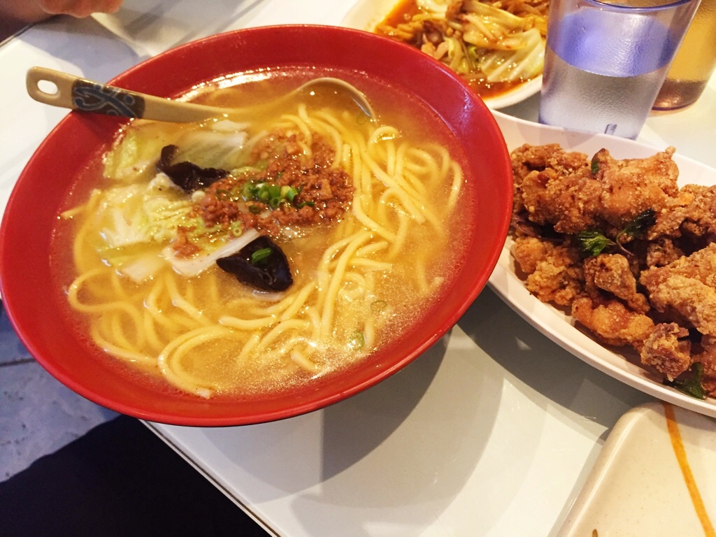 popcorn chicken noodle soup