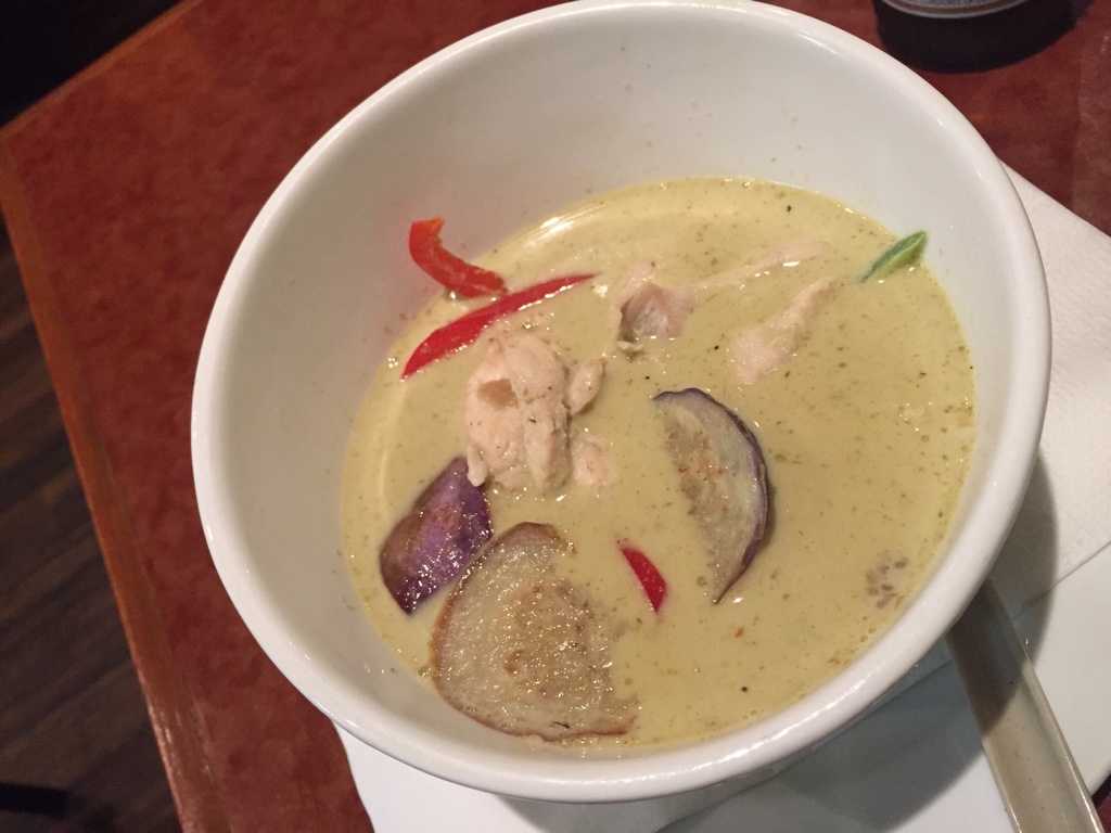 green curry chicken