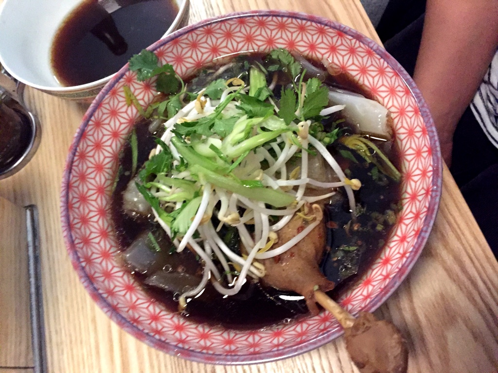 braised duck noodles