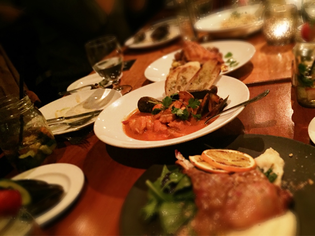 dinner meet-up at Shaughnessy