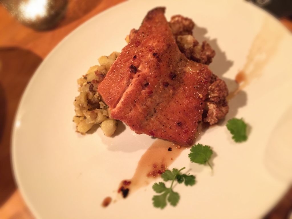 maple bourbon salmon