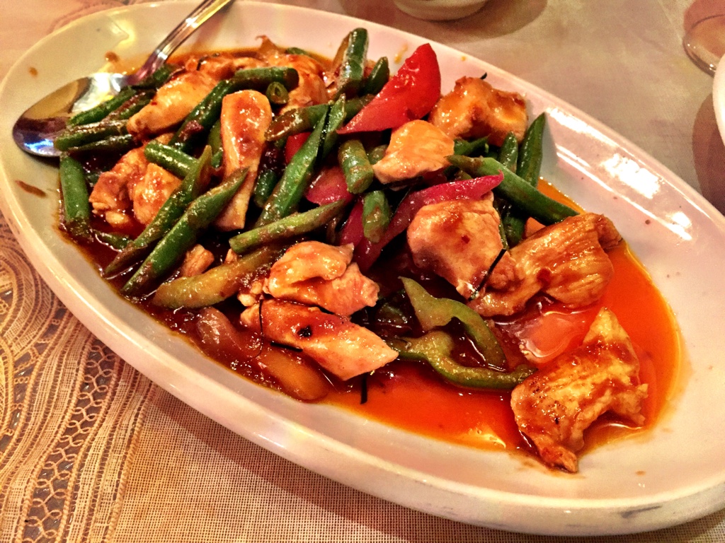 pad prig khing chicken