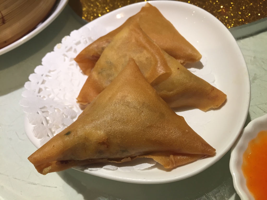 Fried tofu wrap