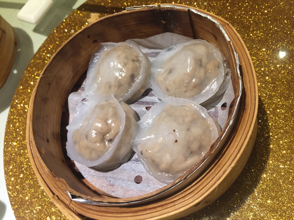 Black truffle dumpling