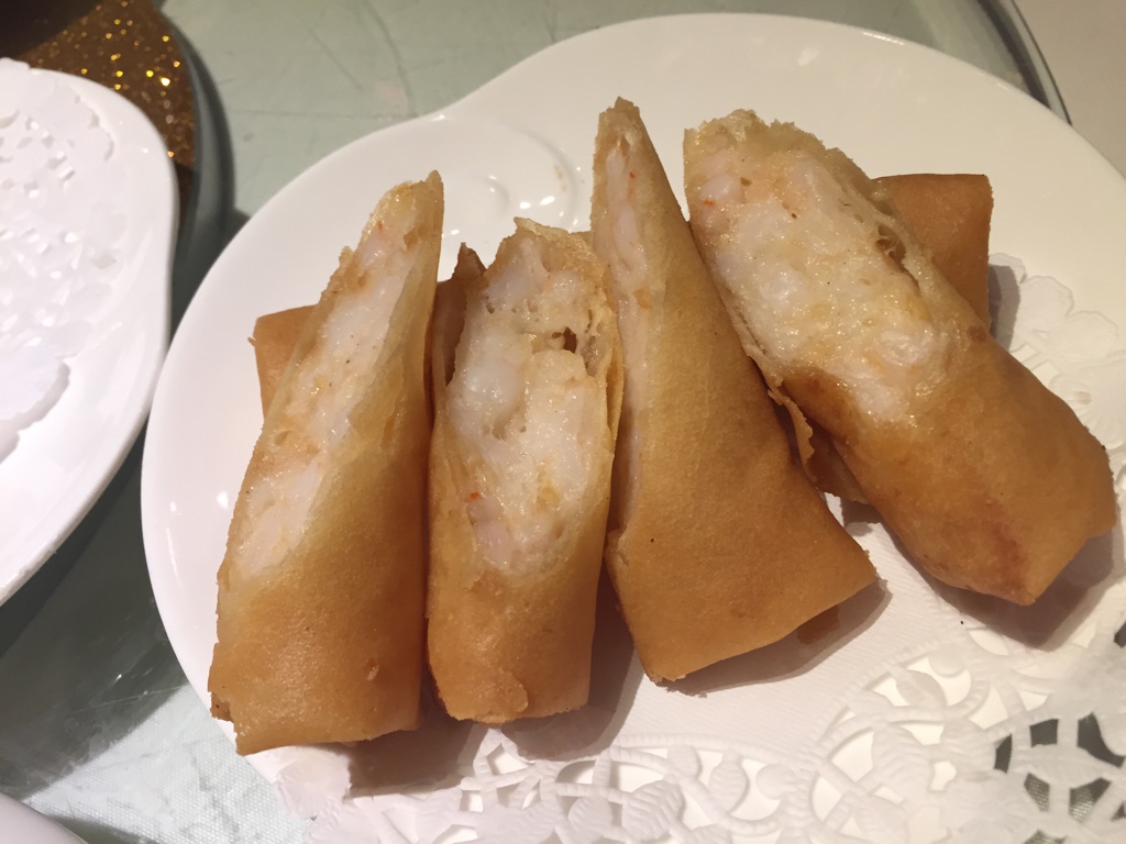 Shrimp spring roll