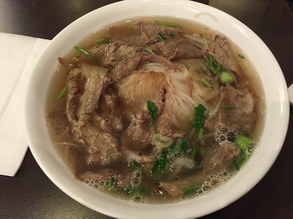 beef steak and brisket pho