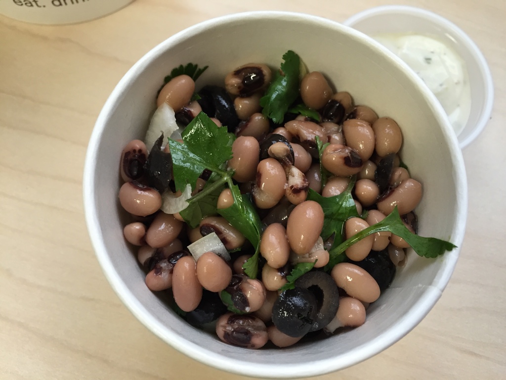 black eye pea salad