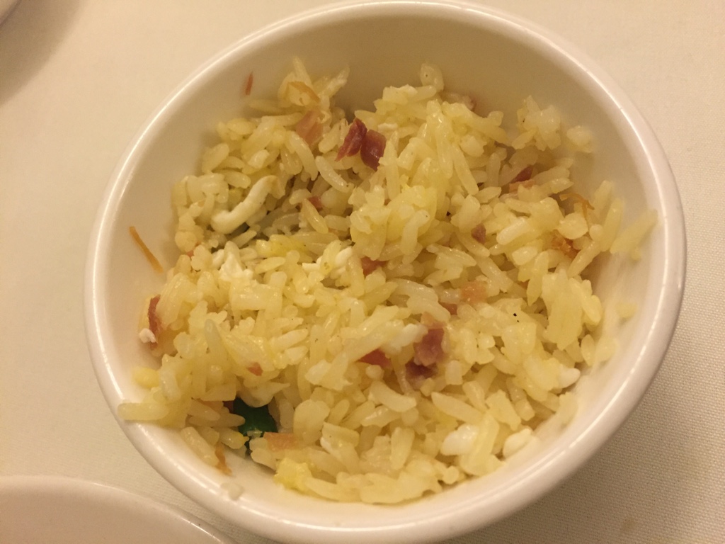 dried scallop and egg white fried rice