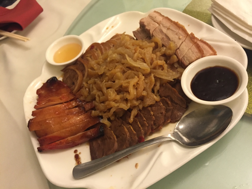 Cantonese cold cut platter