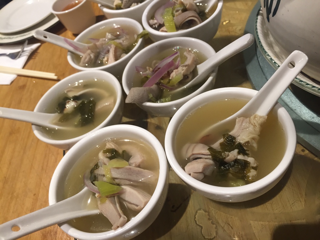 hog maw and white pepper soup