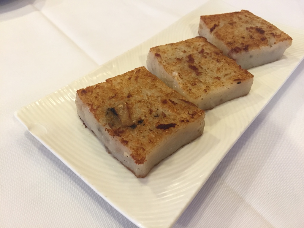 Pan Fried Daikon Cake