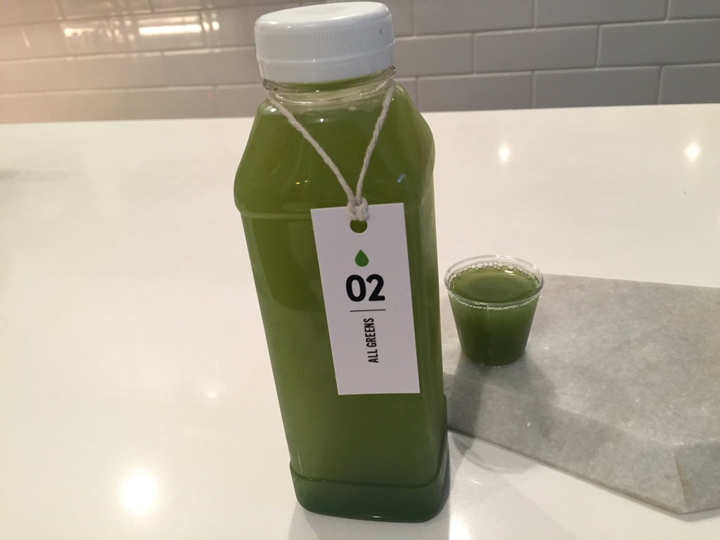 All Greens - Kale, Cucumber, Romaine, Celery, Parsley, Lime, Lemon, Ginger