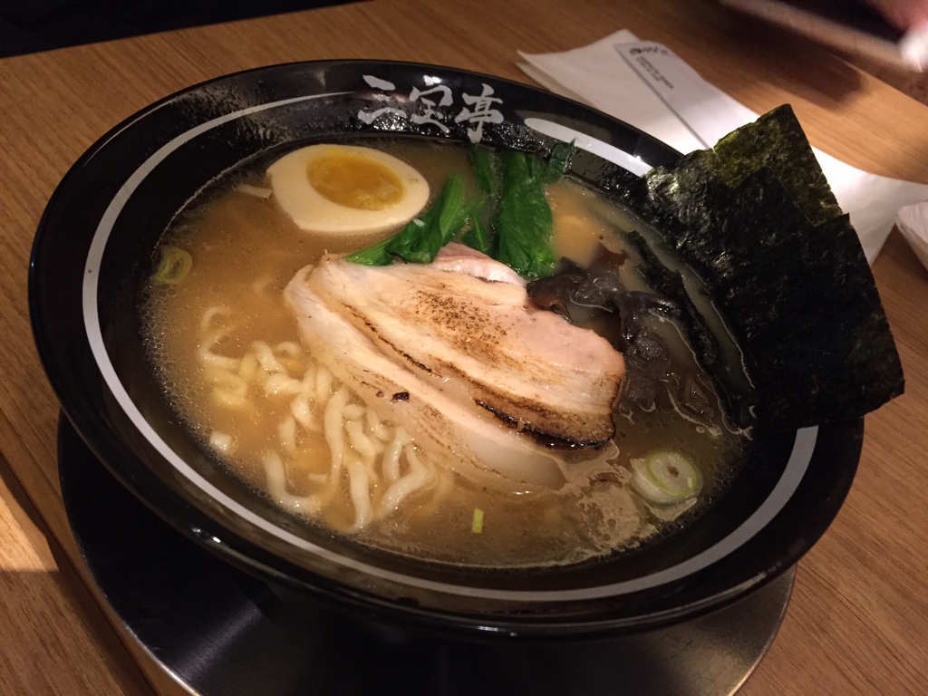 Ramen with Chicken Broth