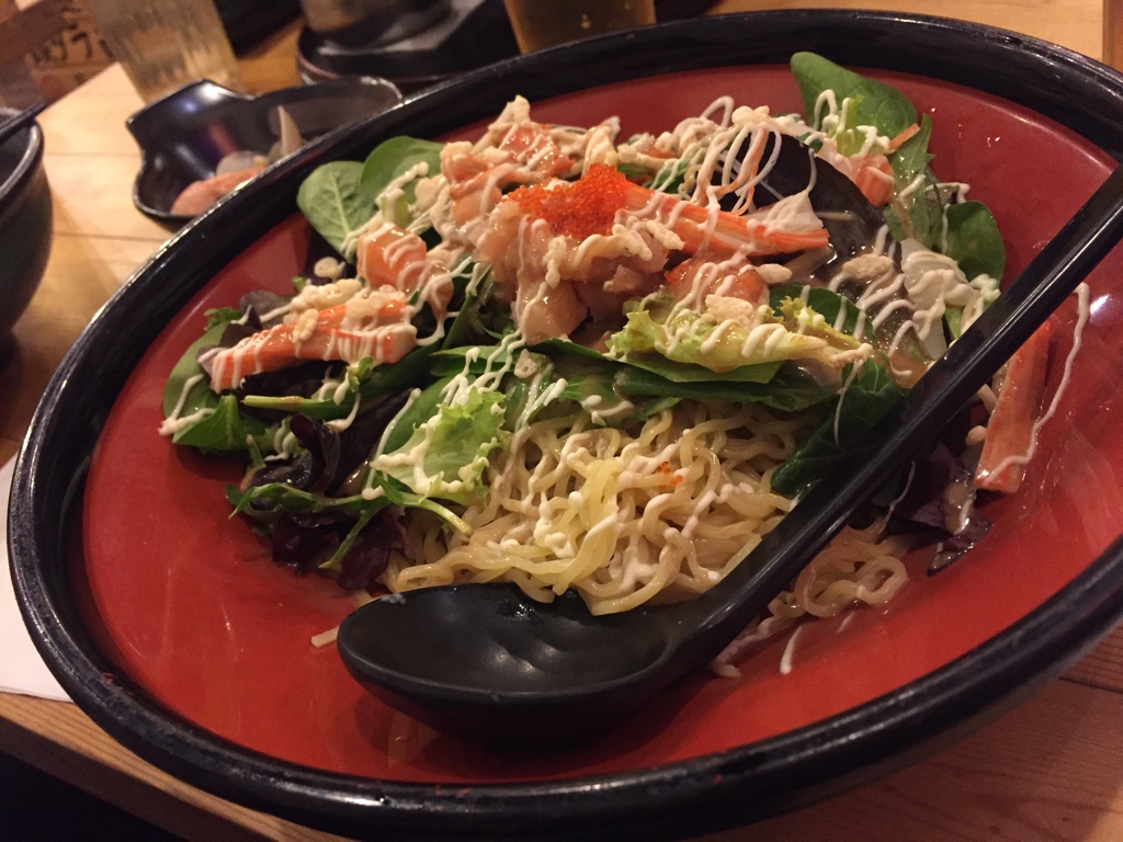 Seafood Salad Ramen