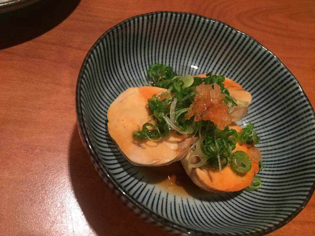 akimo (monk fish liver)