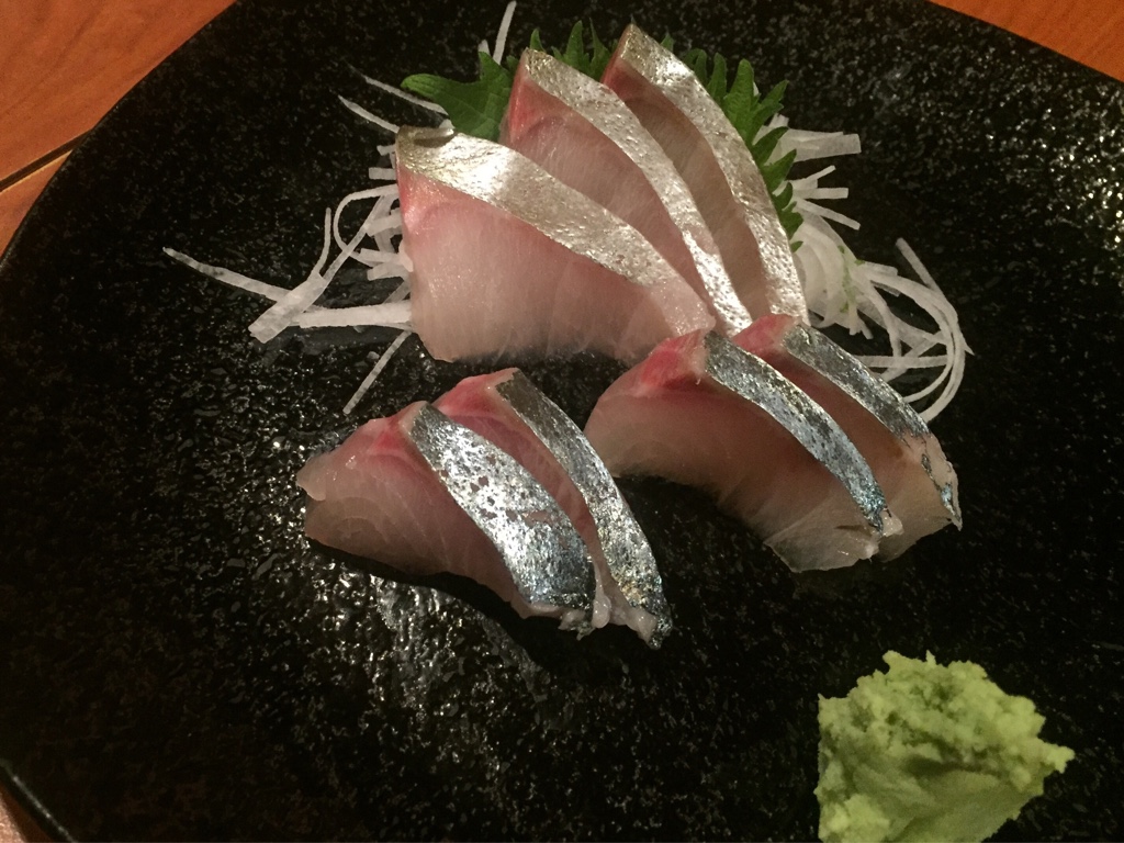 shima-aji sashimi