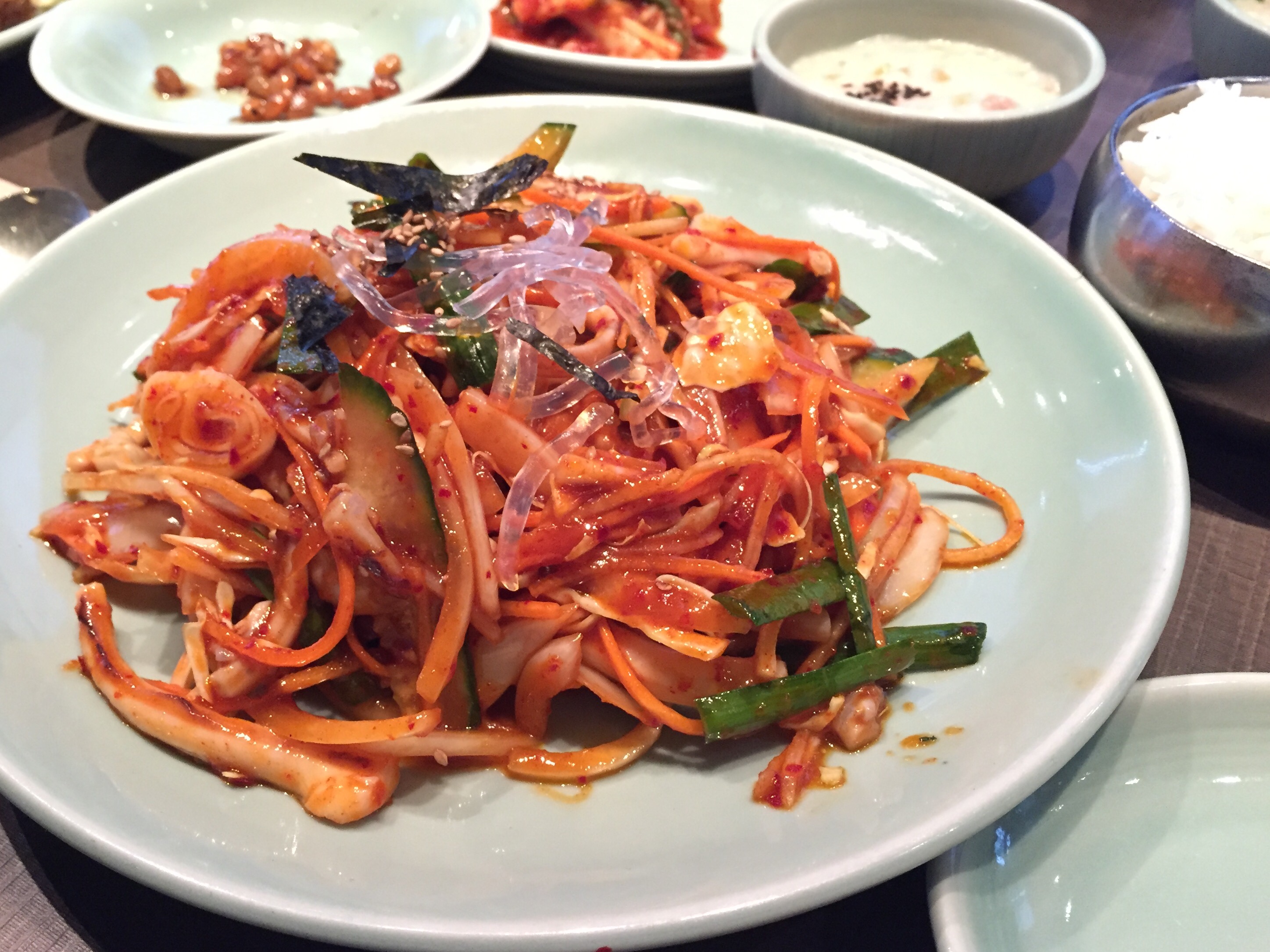 spicy squid salad