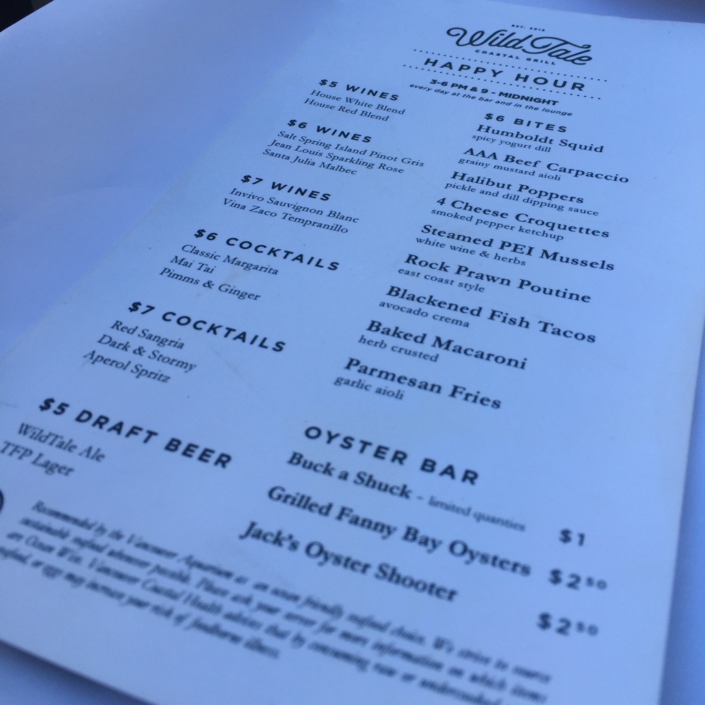 Happy Hour @ WildTale