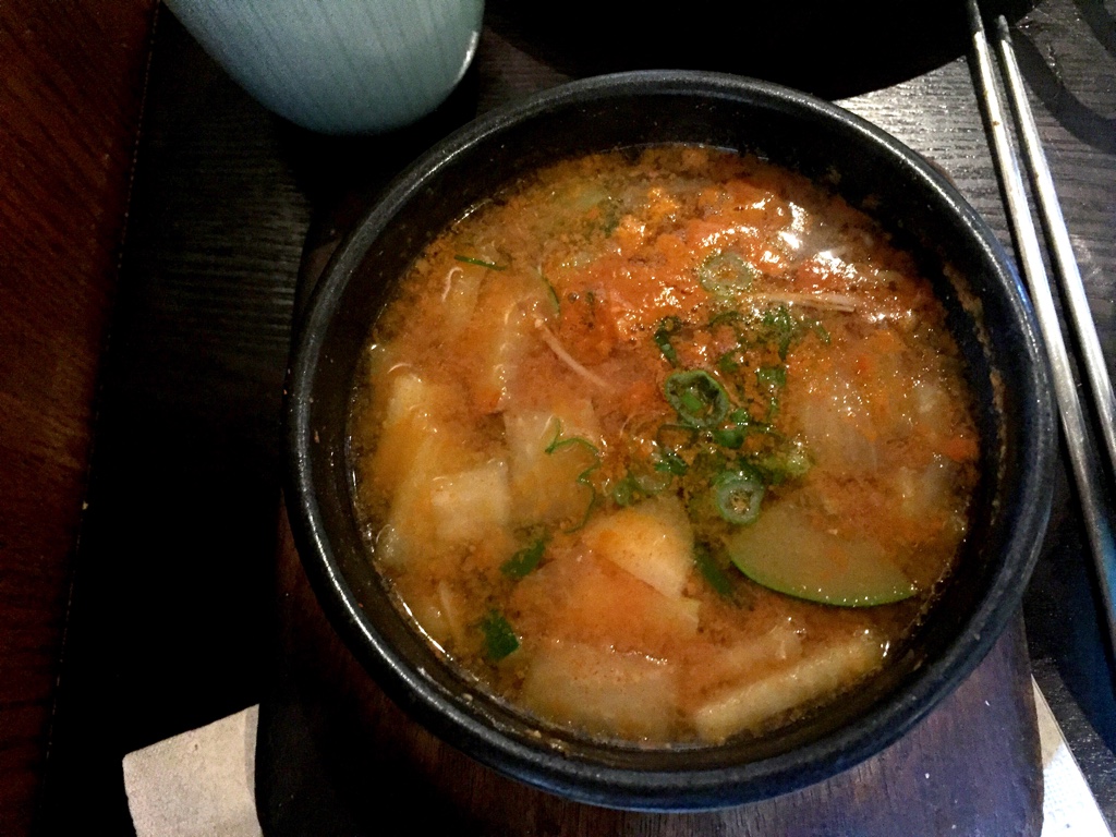 Doenjang Jjigae (Spicy Seafood Stew)