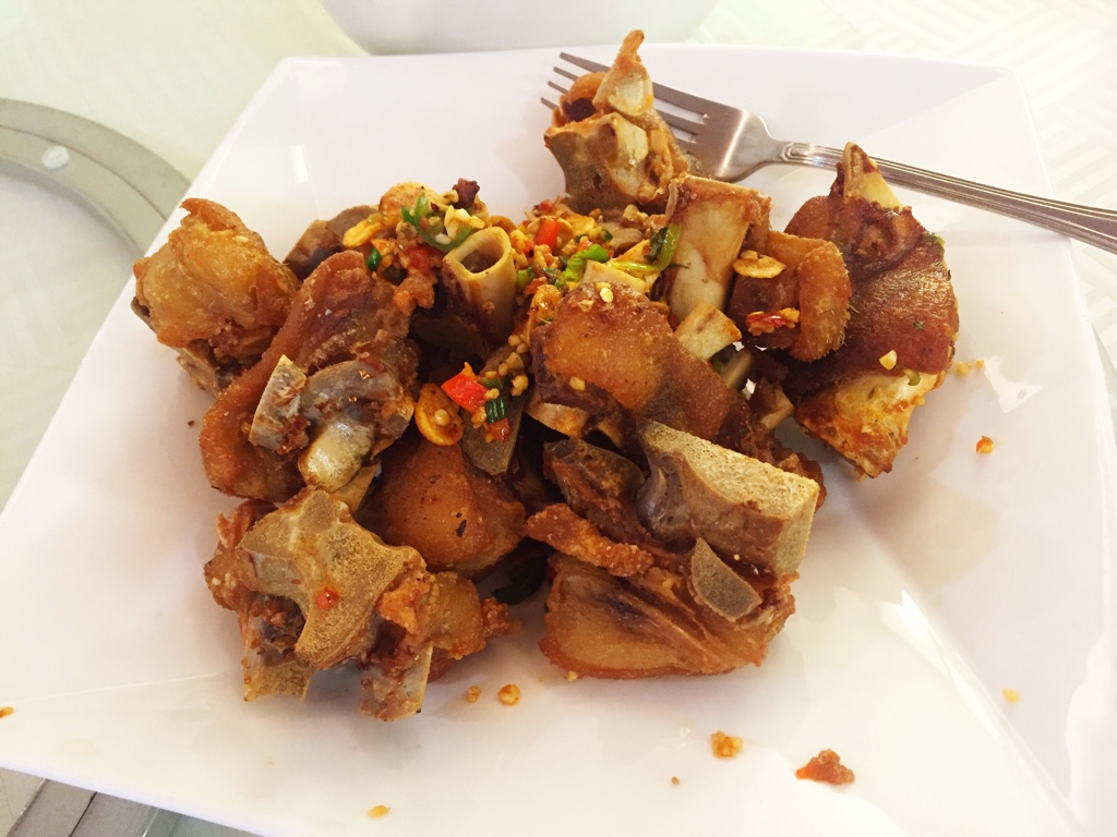 Salt and Pepper Fried Pork Hock