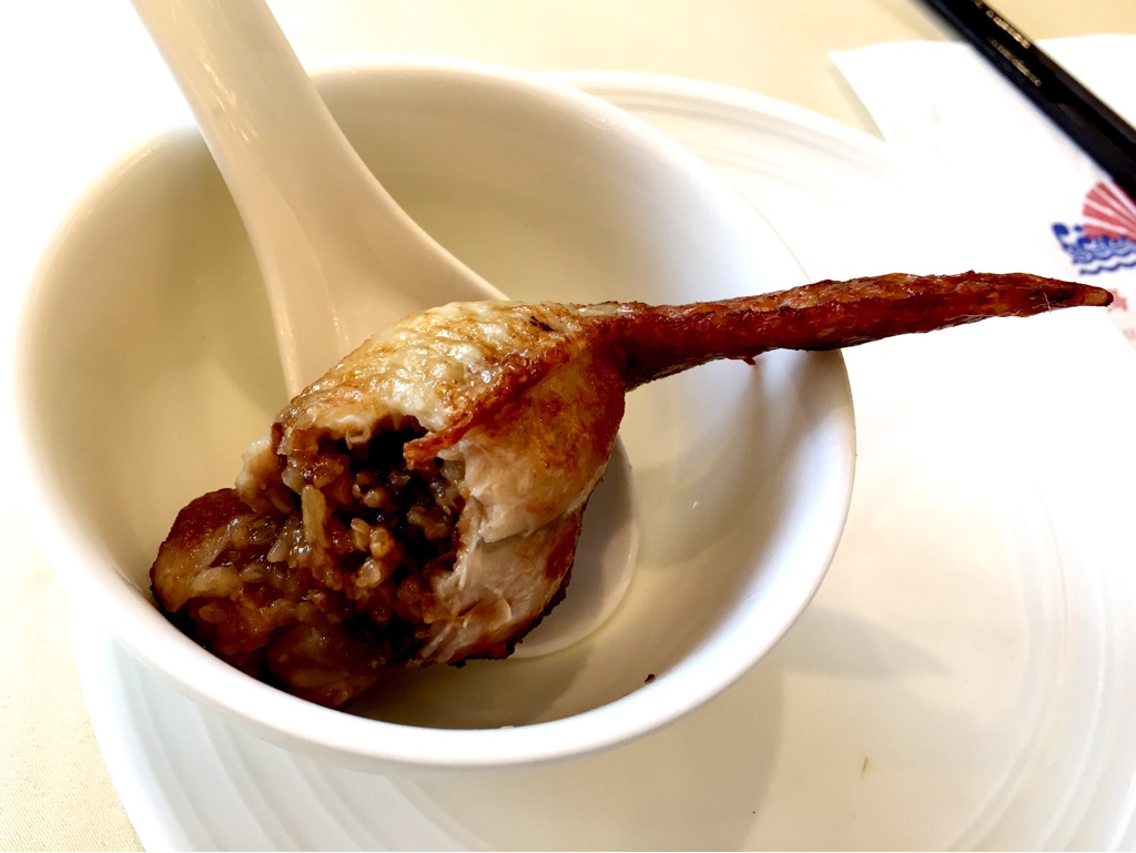 Fried Chicken Wings Stuffed with Sticky Rice