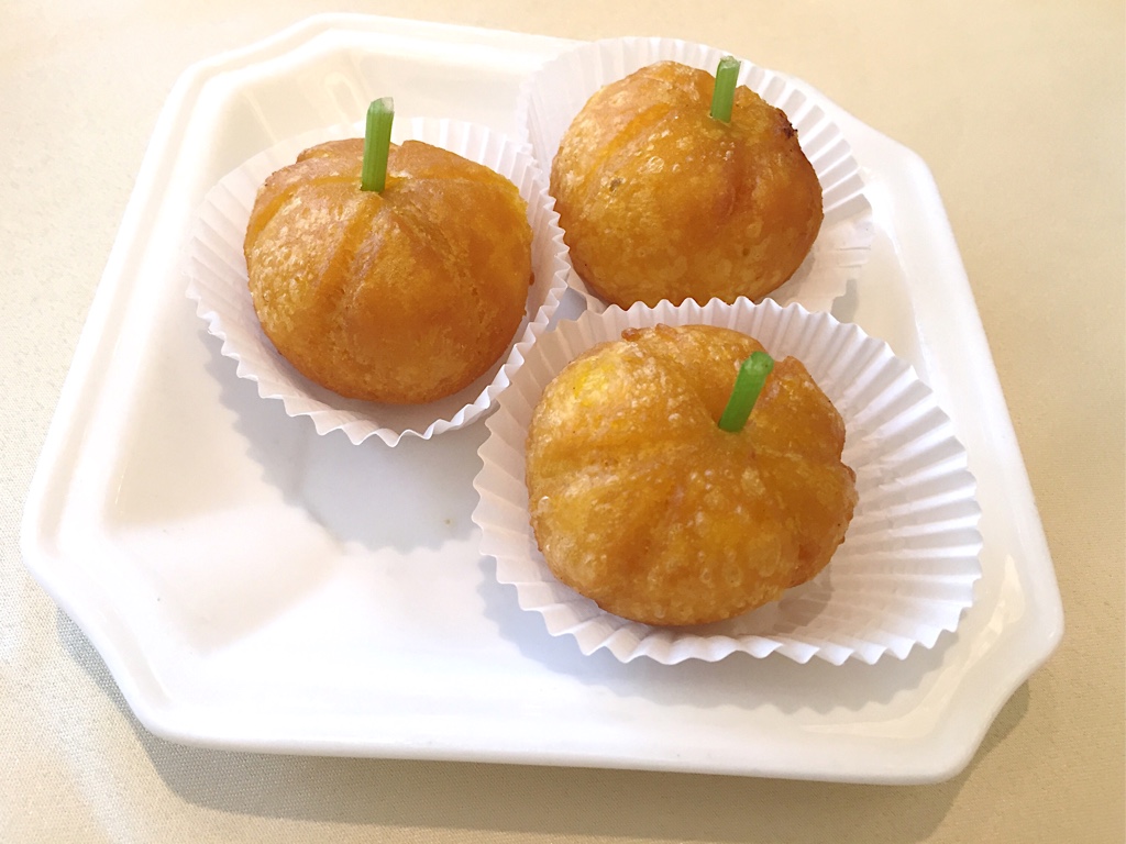 Seafood Pumpkin Cake