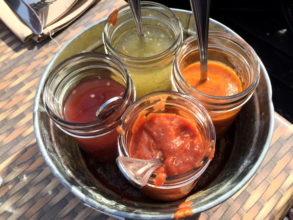 Sauces for Oysters @ Chewies Kitslano