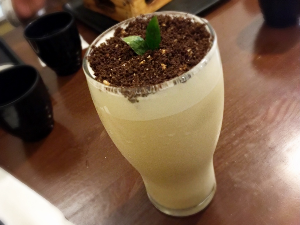 Potted Green Milk Tea